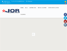 Tablet Screenshot of jor.com.co