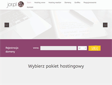 Tablet Screenshot of jor.pl
